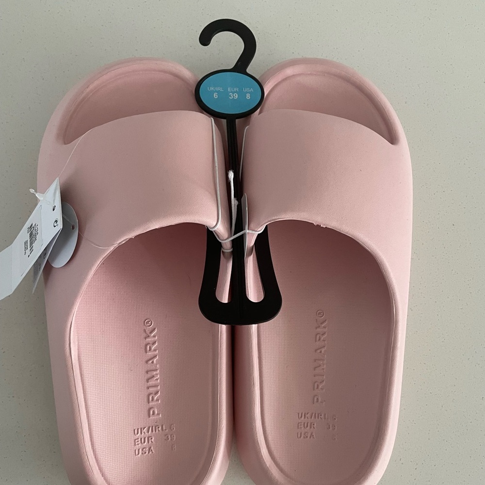 Primark Pink Slide Sandals
